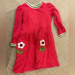 Mini Boden dress with floral pockets